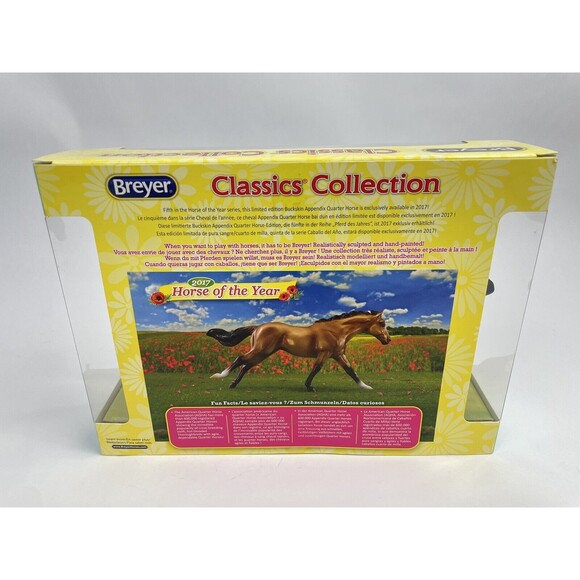 Breyer 62118 Bella Horse of the Year 2017 Classics Collection Quarter Horse New - Picture 5 of 9